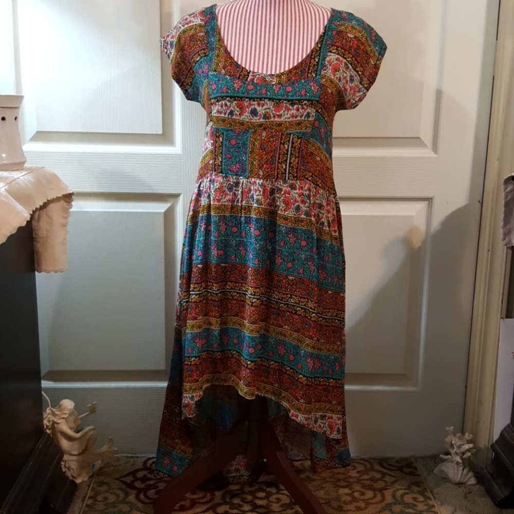 Free People High Low Dress. Size X-Small. - Picture 1 of 8